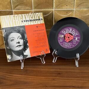 Zarah Leander Unvergänglich Unvergessen 45rpm 7" Vinyl 1955 Odeon 31-1044